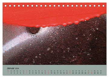 CALVENDO Wandkalender PURPURismus (Tischkalender 2024 DIN A5 quer), CALVENDO Monatskalender