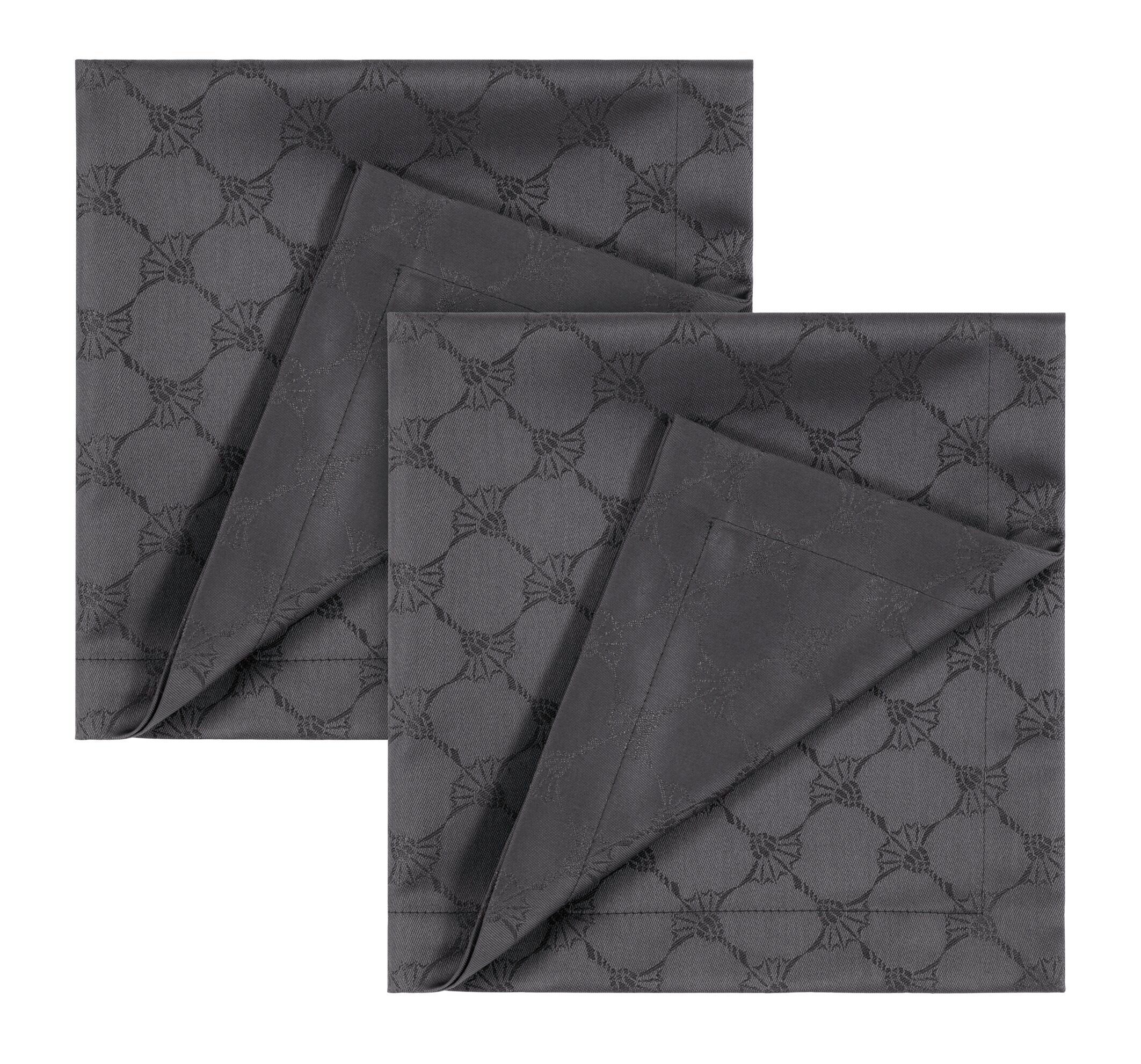 JOOP! Stoffserviette JOOP! LIVING - CORNFLOWER ALLOVER Servietten-Set, (2 St)