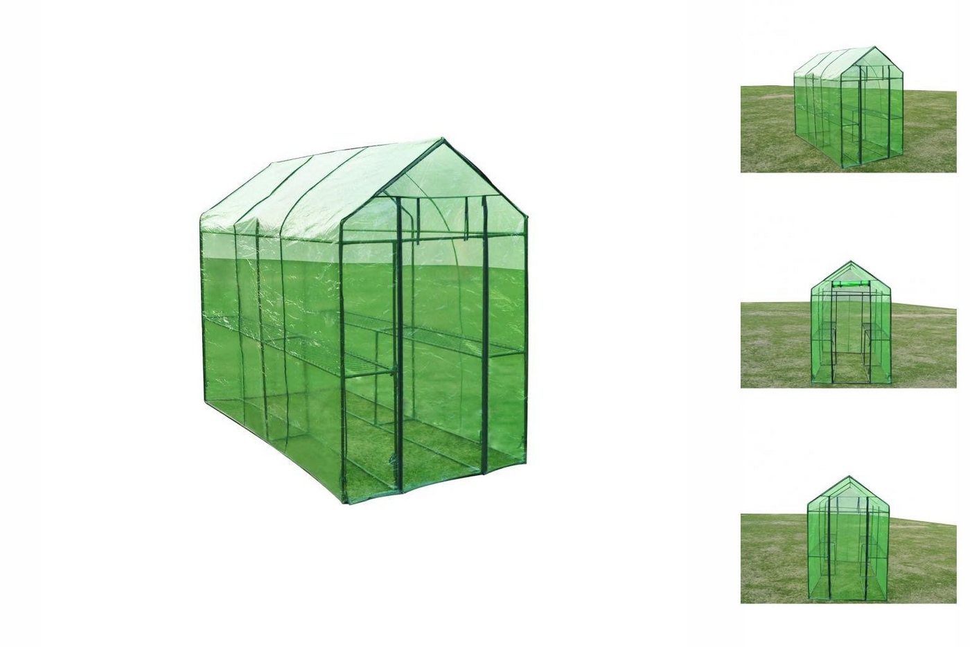 vidaXL Gewächshaus Gewächshaus Stahl XL grün | Rabatt: 24% vidaXL Gewächshaus Gewächshaus Stahl XL grün | Rabatt: 24%