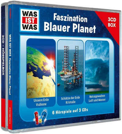 Tessloff Verlag Hörspiel WAS IST WAS 3-CD Hörspielbox. Faszination Blauer Planet
