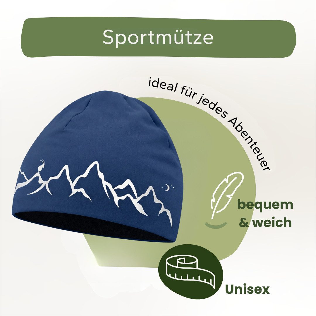 Gipfelgaudi Ohrenmütze Atmungsaktive Sportmütze, Leicht & anliegend, Perfekt: Sport & Alltag