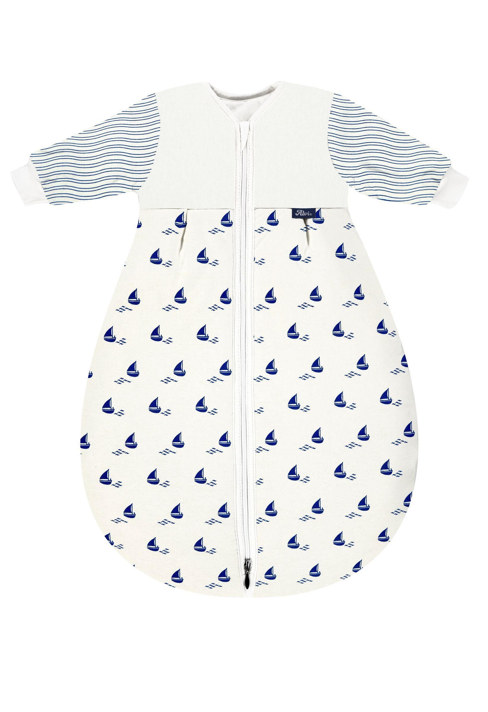 Alvi® Babyschlafsack Schlafsack Mäxchen Thermo mit Arm Exklusiv günstig online kaufen