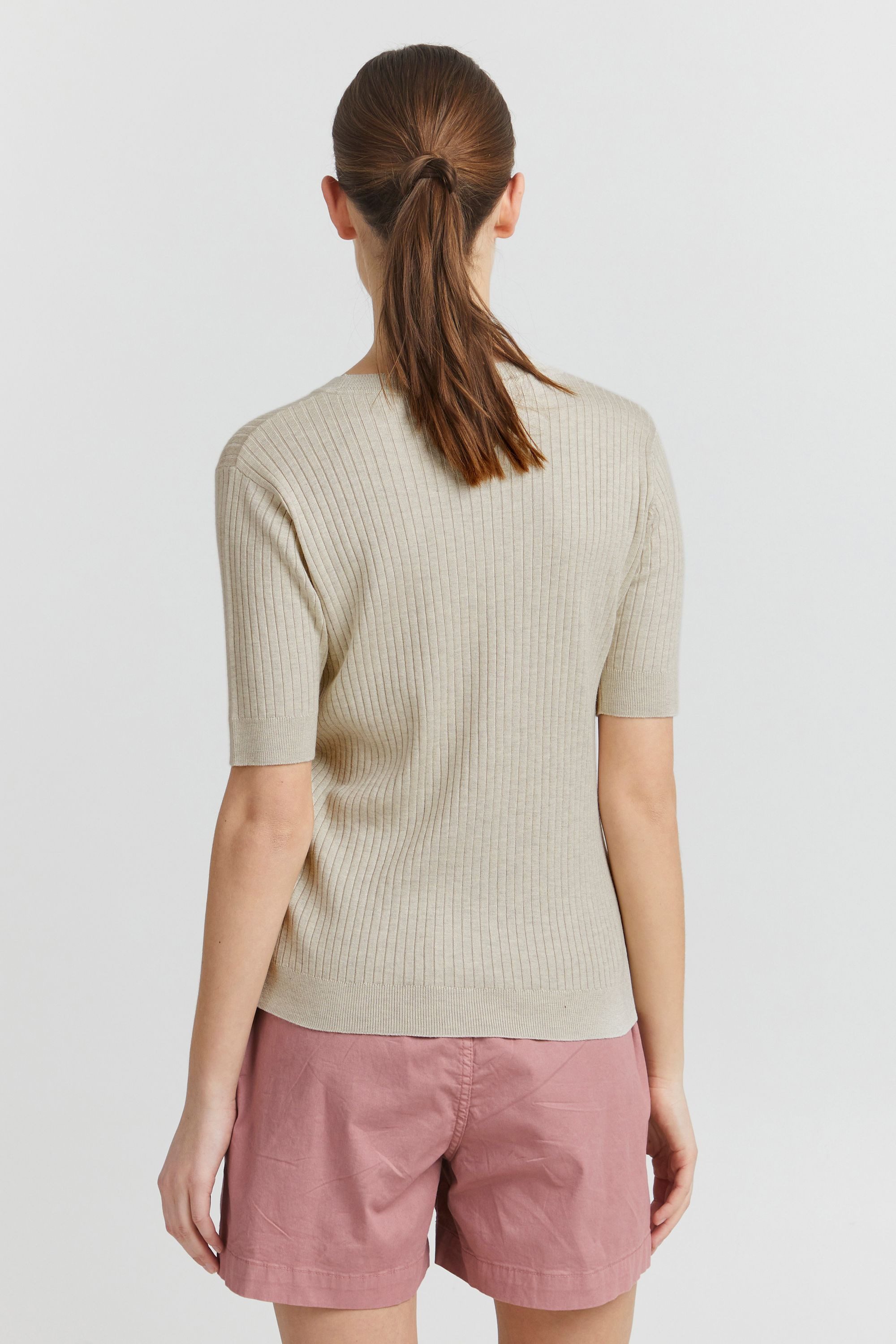 OXMO Kurzarmpullover OXRiona Modisches Oberteil