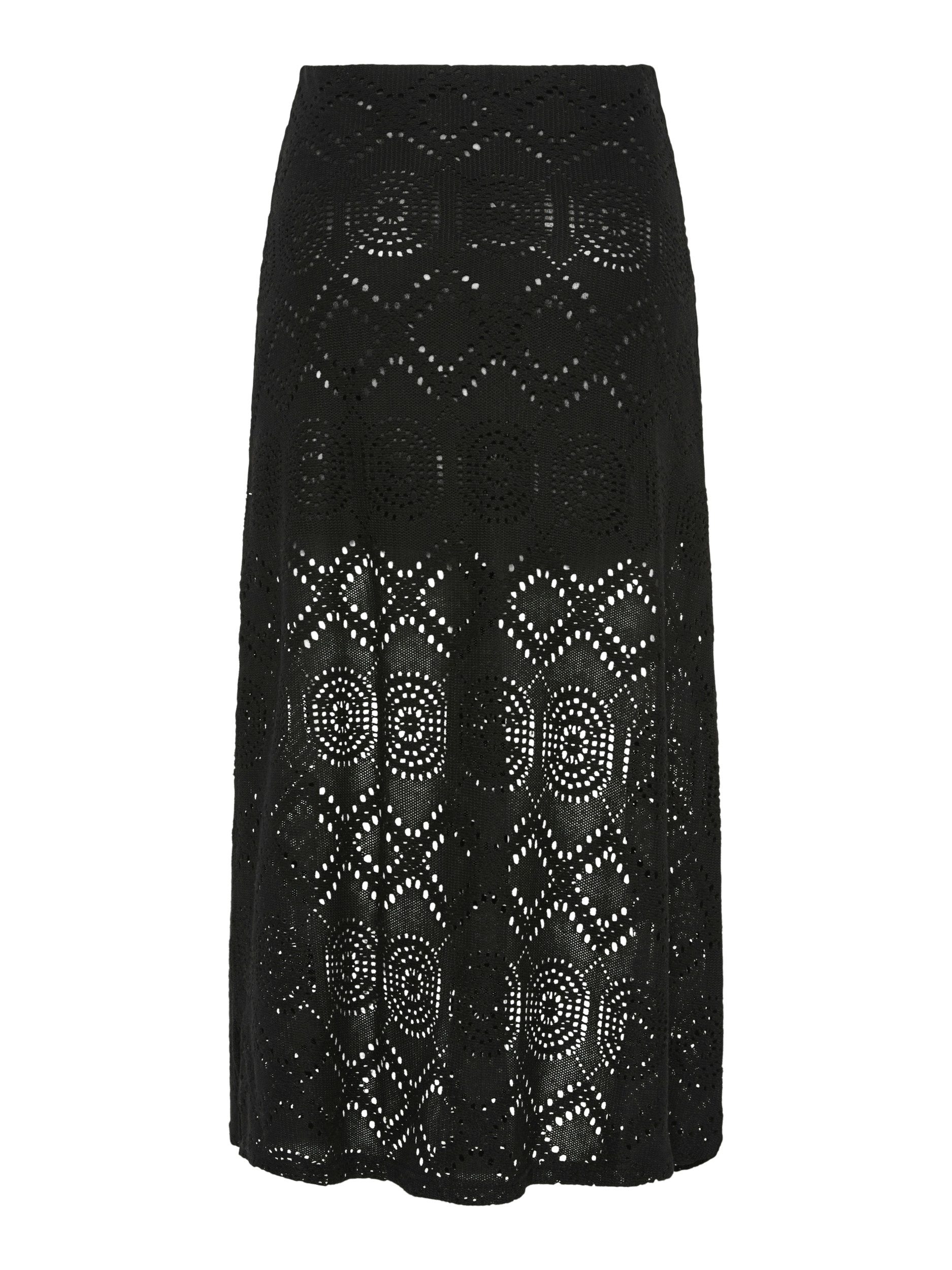 pieces Midirock PCSONNIE HW MIDI SKIRT JRS BC