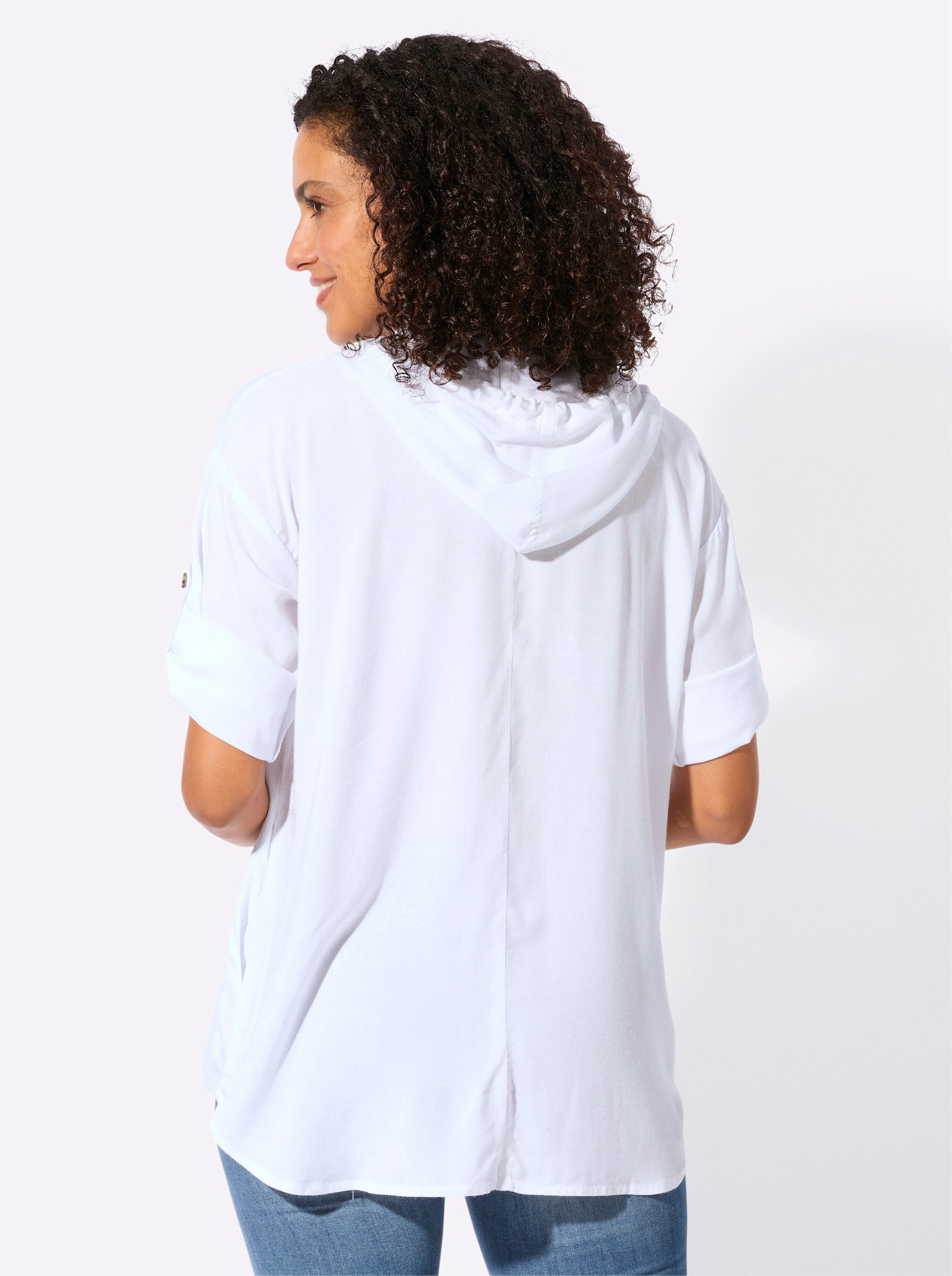 Witt Klassische Bluse Longbluse 3/4-Arm
