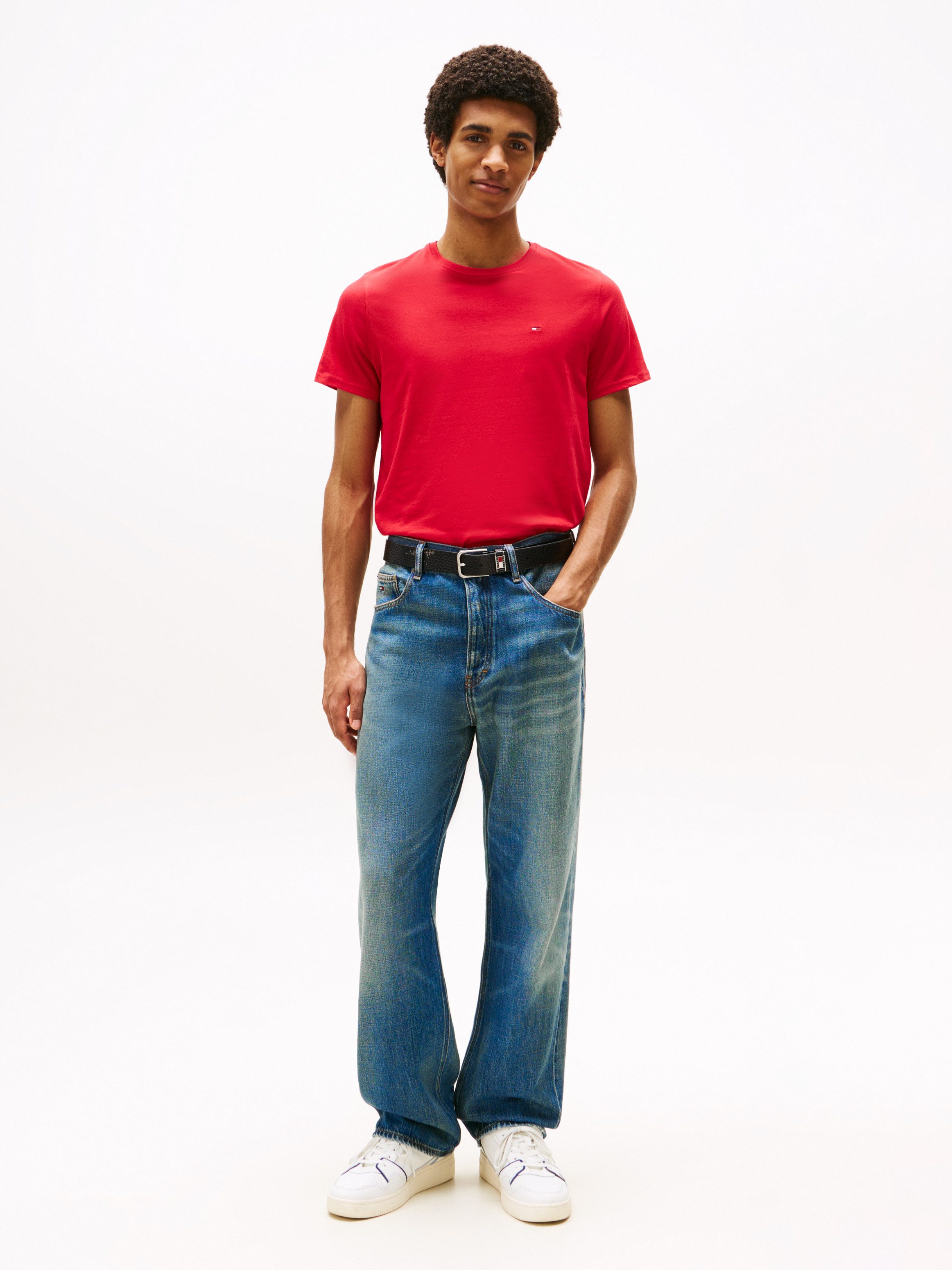 Tommy Jeans T-Shirt TJM ESSENTIAL SOLID günstig online kaufen