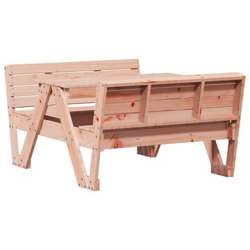 vidaXL Gartentisch Picknicktisch für Kinder 88x122x58 cm Massivholz Douglasie (1-St)