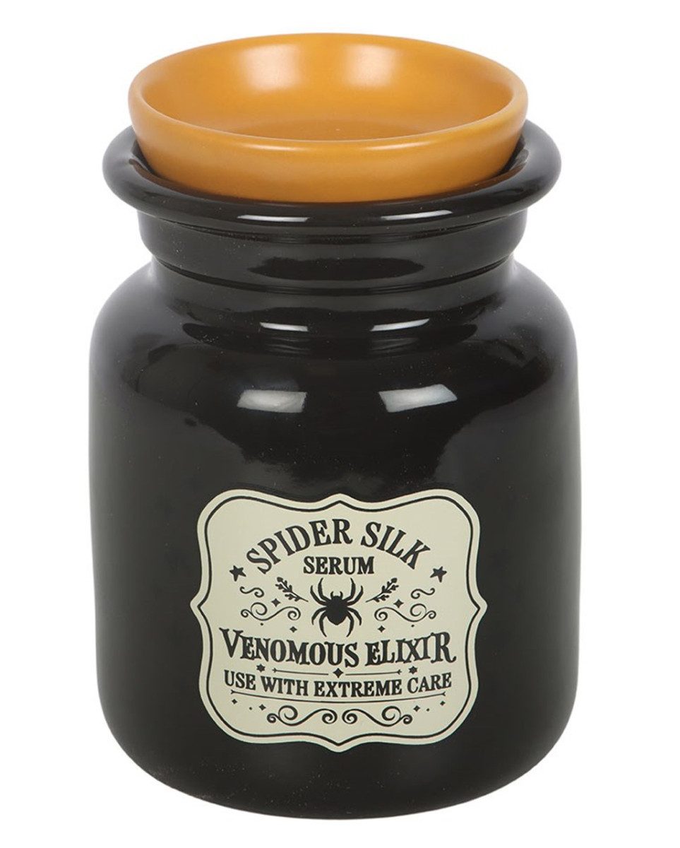Horror-Shop Dekofigur „Spider Silk Serum“ Giftflaschen Motiv Duftöl & Wa