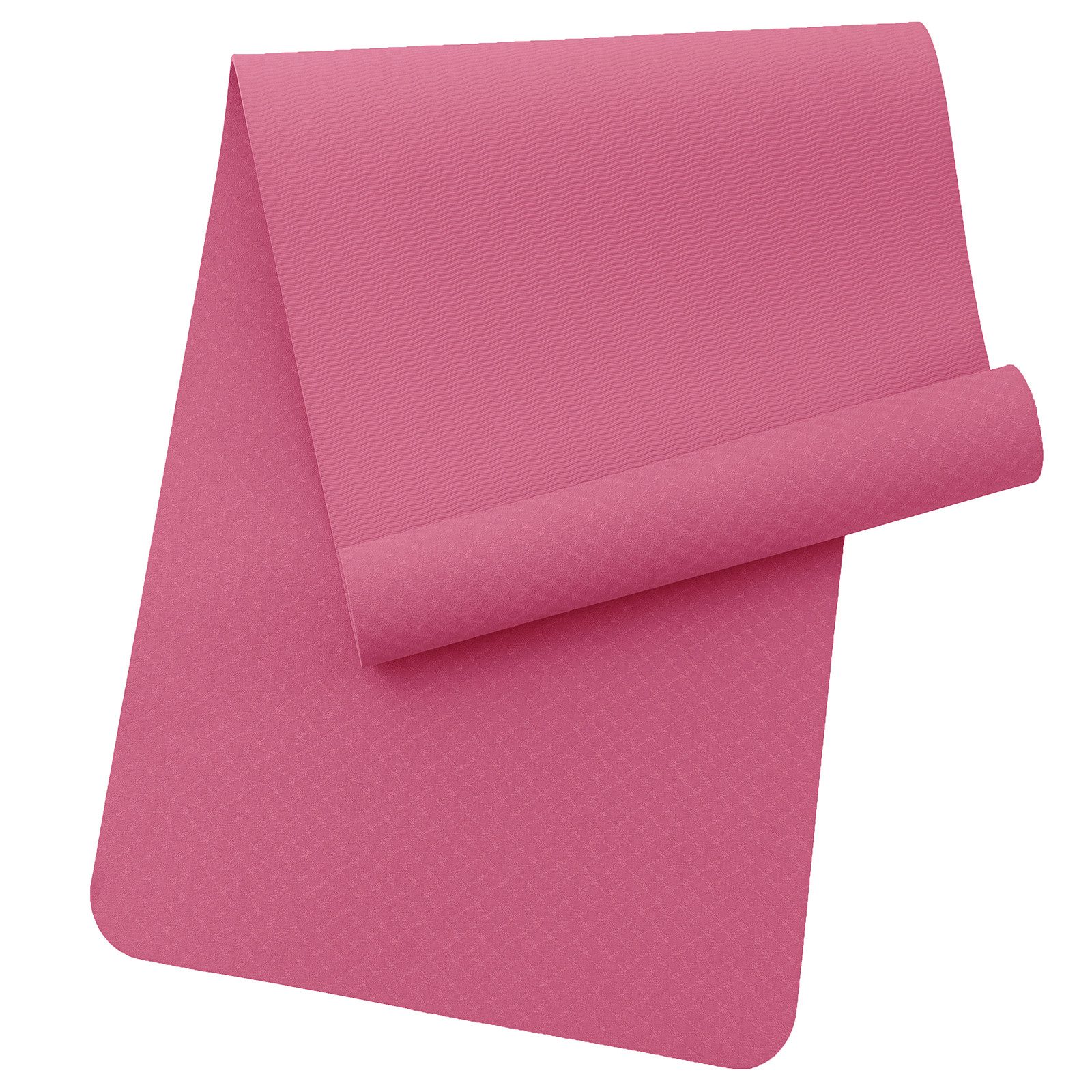 Yogamatte 12er Set Yogamatte rutschfest aus TPE 6mm Dicke– mit Tragegurt