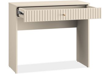 Konsimo Schminktisch DROMA Schreibtisch, hergestellt in der EU, mit Schublade, Elegant & Loft
