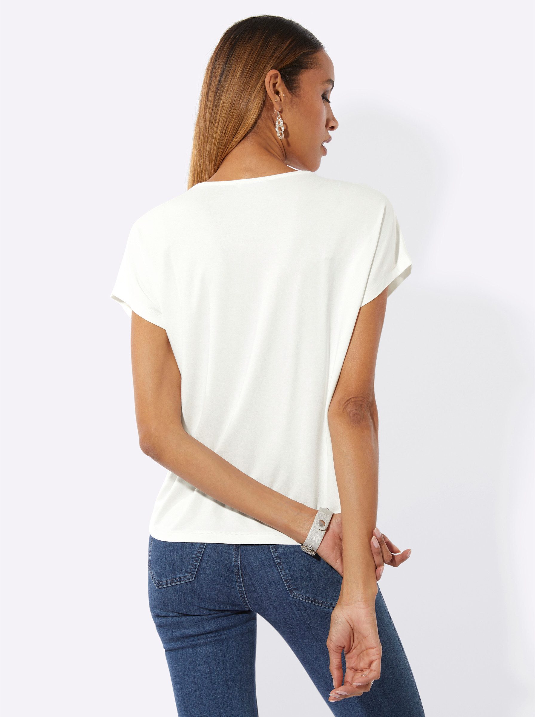 creation L T-Shirt Rundhals-Shirt Kurzarm