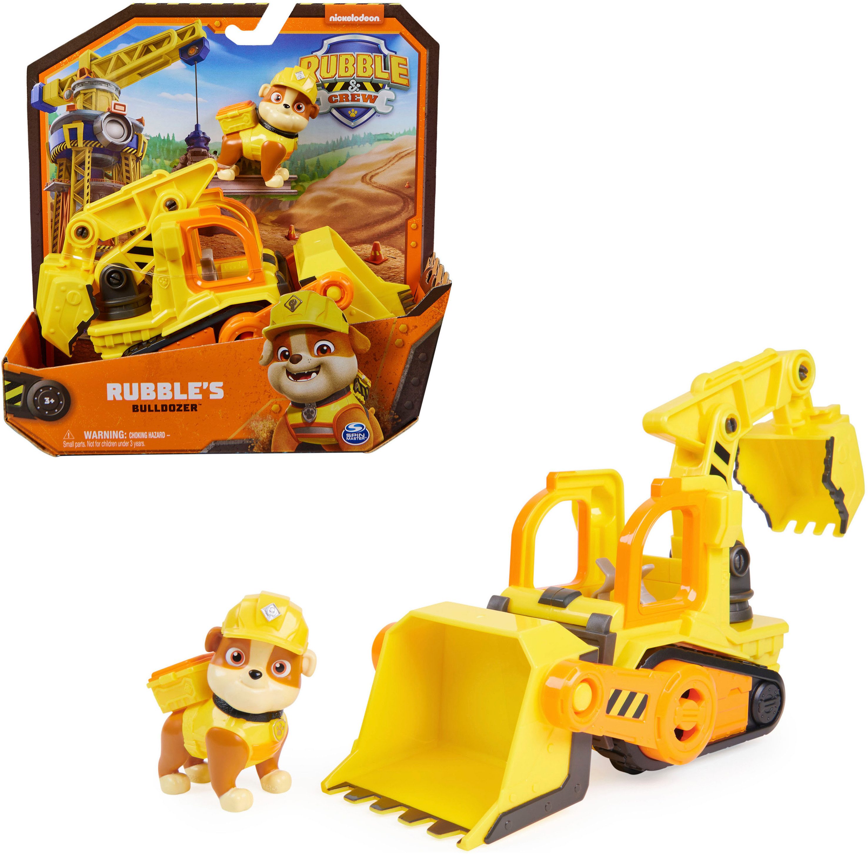 Spin Master Spielzeug-Auto Rubble & Crew - Core Vehicle Solid Rubble günstig online kaufen