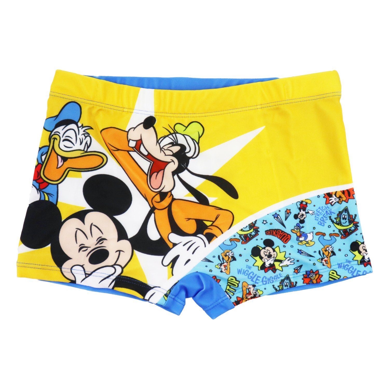 Disney Mickey Mouse Badehose Mickey Maus Donald Duck Goofy Kinder Jungen  Badehose Badepants Gr. 98 bis 128