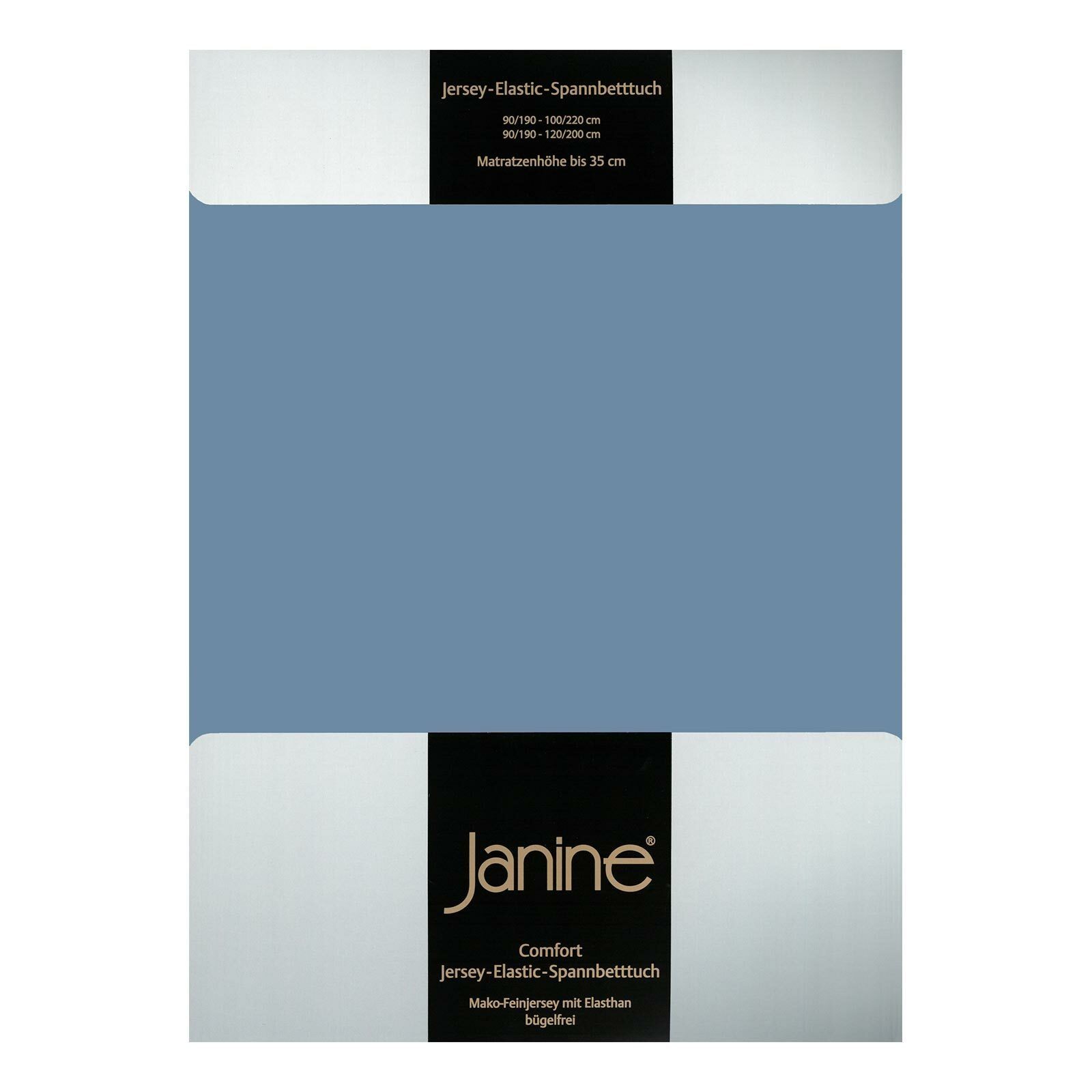 Janine Spannbettlaken ELASTIC 5002, Jersey-Elasthan, Gummizug: günstig online kaufen