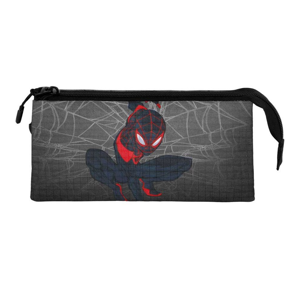 Thumbnail - Karactermania Federmäppchen Marvel Spiderman Stiftemäppchen Schlampermäppchen Mäppchen Federmappe, 3 Fächer