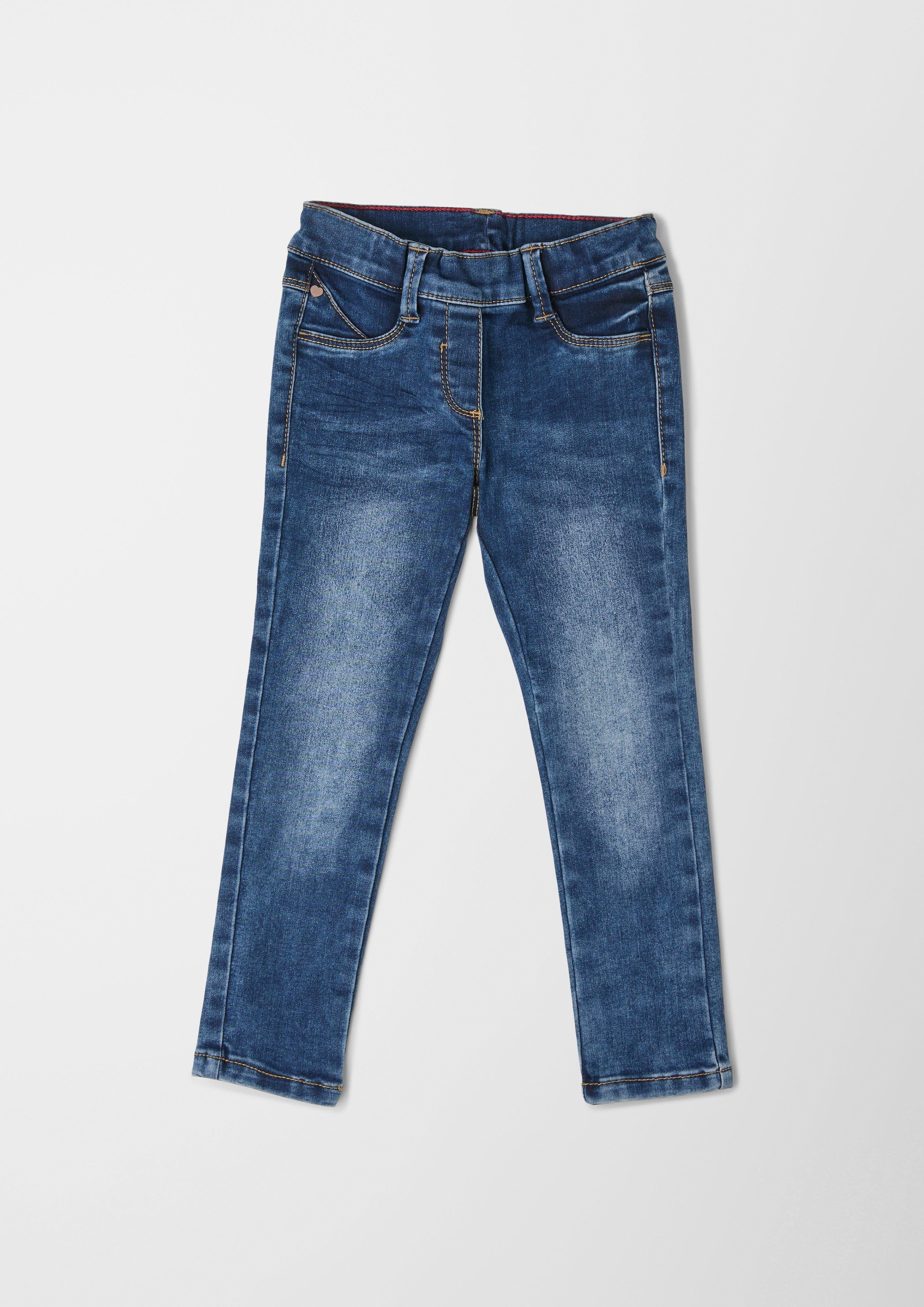Rise / High s.Oliver Mid 5-Pocket-Jeans / Rise Jeans Fit Skinny Skinny / Waschung Treggings / Leg