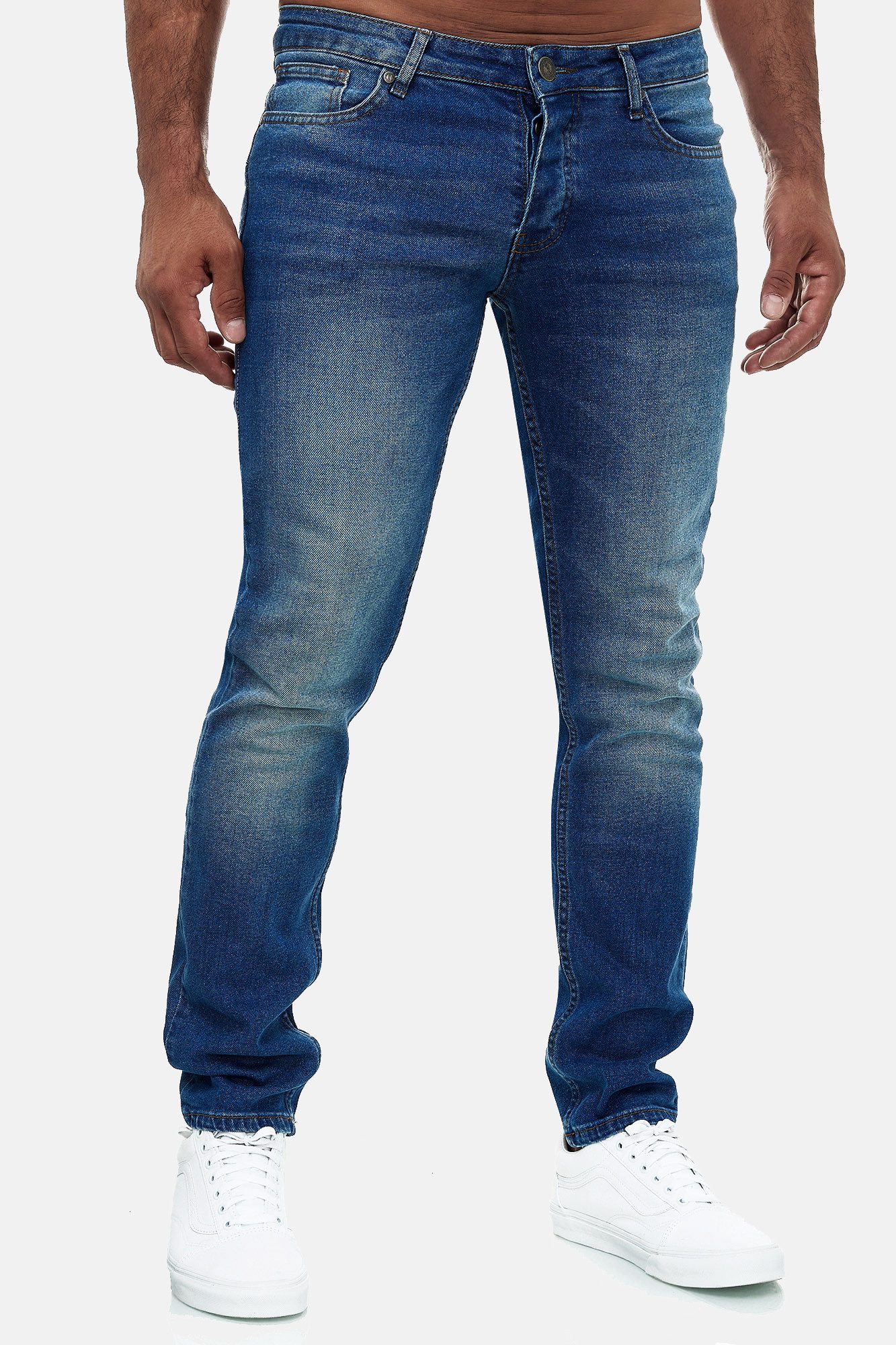 MERISH Slim-fit-Jeans MERISH Jeans Herren Slim Fit Jeanshose Stretch Denim Hose Designer