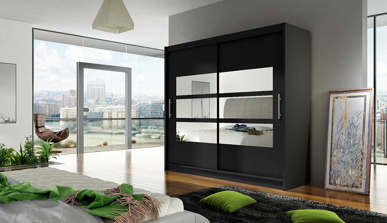 MIRJAN24 Kleiderschrank London III 180 (mit günstig online kaufen