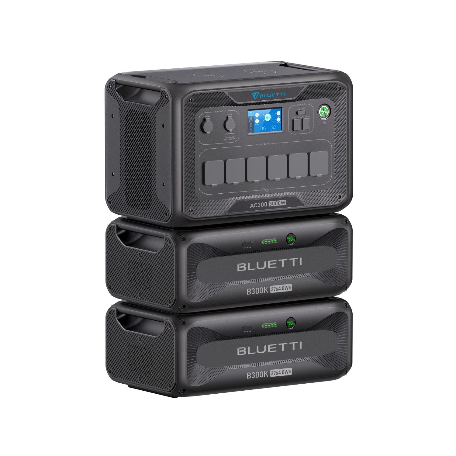 BLUETTI Stromerzeuger Solar Generator AC300+B300K Erweiterungsakku 3000W/27 günstig online kaufen