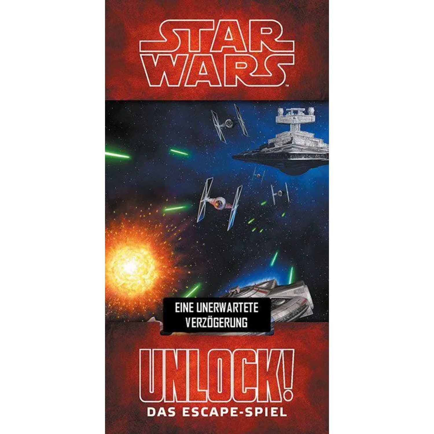 Asmodee Spiel Unlock! Star Wars Eine unerwartete Verzögerung (Einzelszenario)