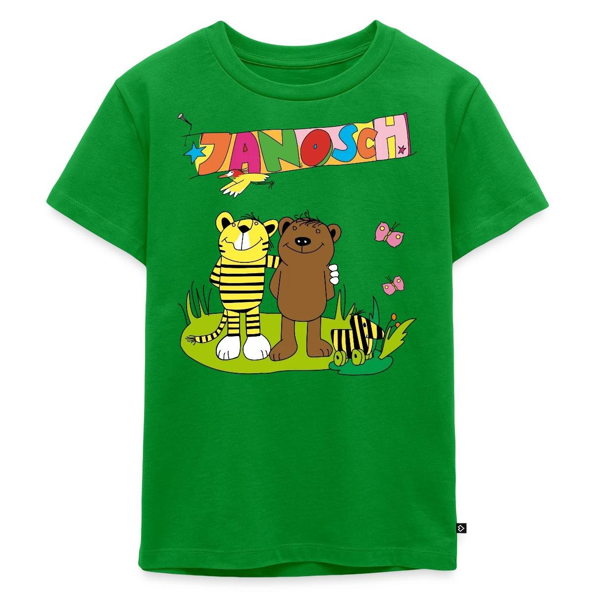 T-Shirt Janosch Tiger und Bär Freundschaft Kinder Premium T-Shirt