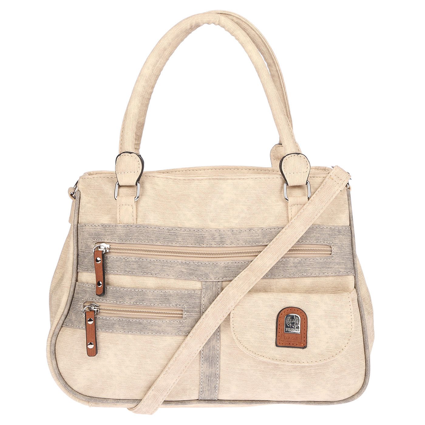 Christian Wippermann Henkeltasche Große Damen Tasche Umhängetasche Schultertasche (1 tlg), Henkeltasche