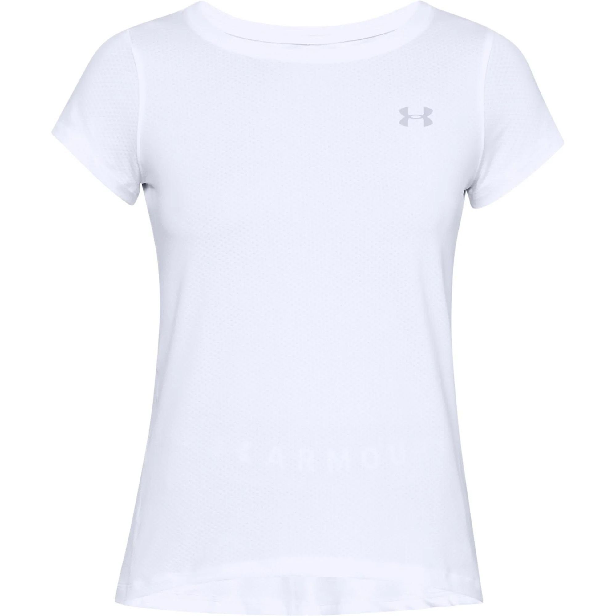 1328964 HeatGear - Under Kurzarm T-shirt Damen T-Shirt Armour® Weiß
