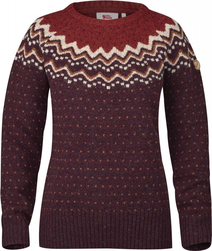 Fjällräven Wollpullover Fjällräven Damen Övik Knit Sweater