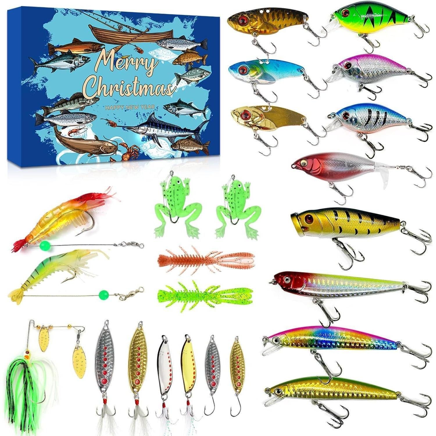 LuxusKollektion Adventskalender Angel Adventskalender 2024 Männer Weihnachtskalender Angeln Teenager