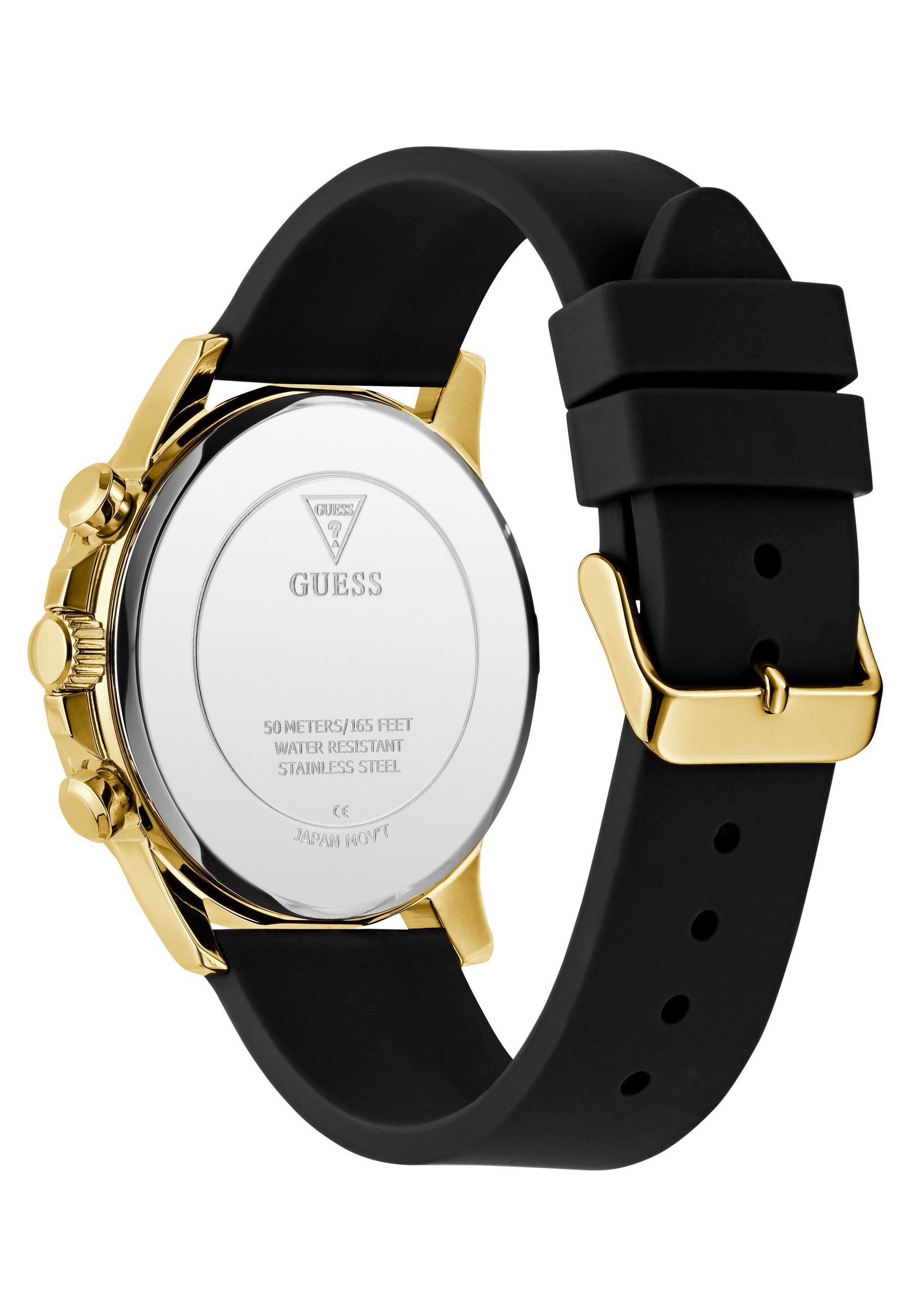 Guess Quarzuhr WALKER, (1-tlg), Quarz-Analoguhr günstig online kaufen