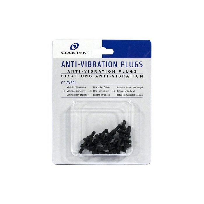 Cooltek PC-Gehäuse Anti-Vibrations Plugs