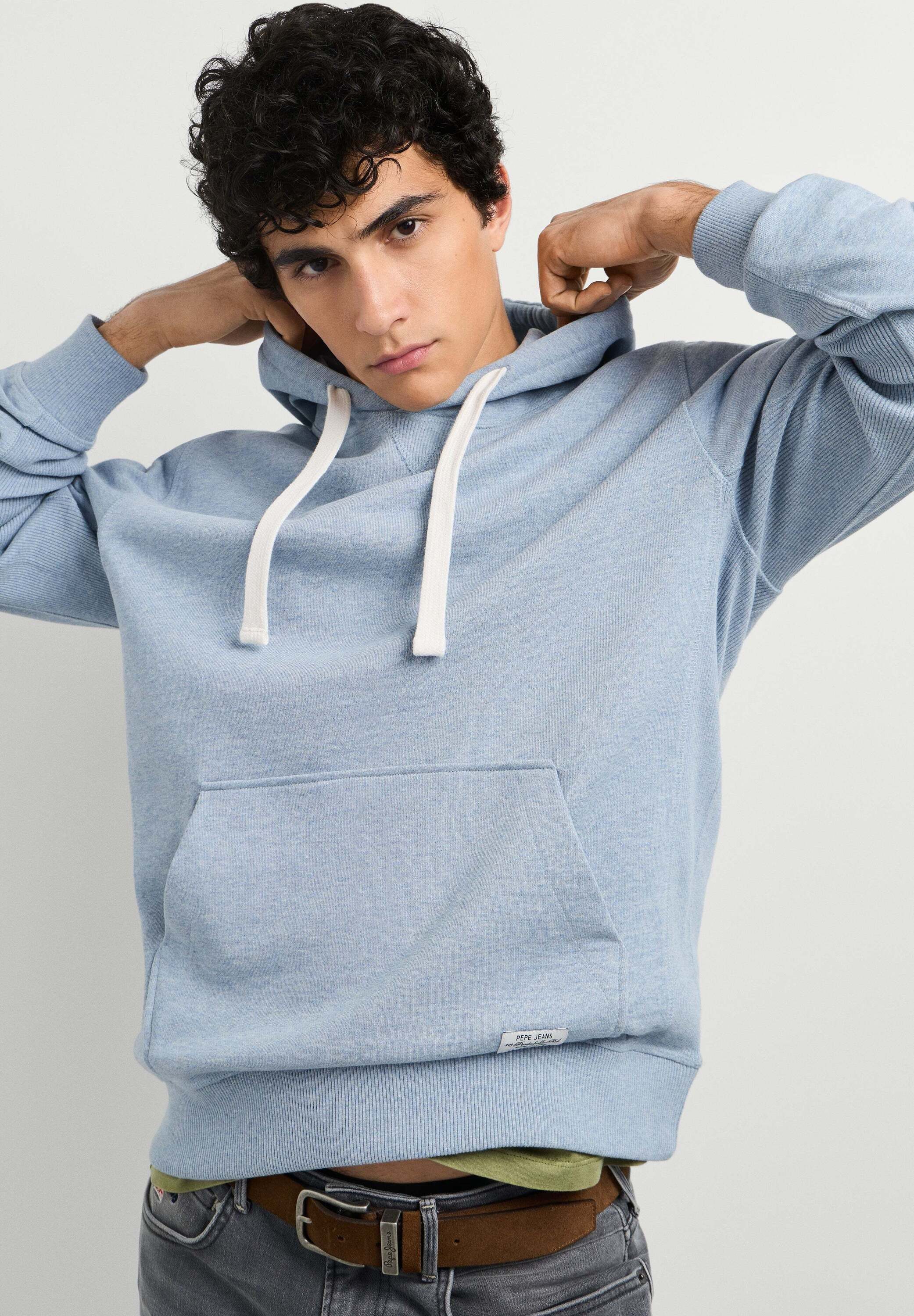 Pepe Jeans Strickpullover cardigan JASPER MELANGE HOODIE