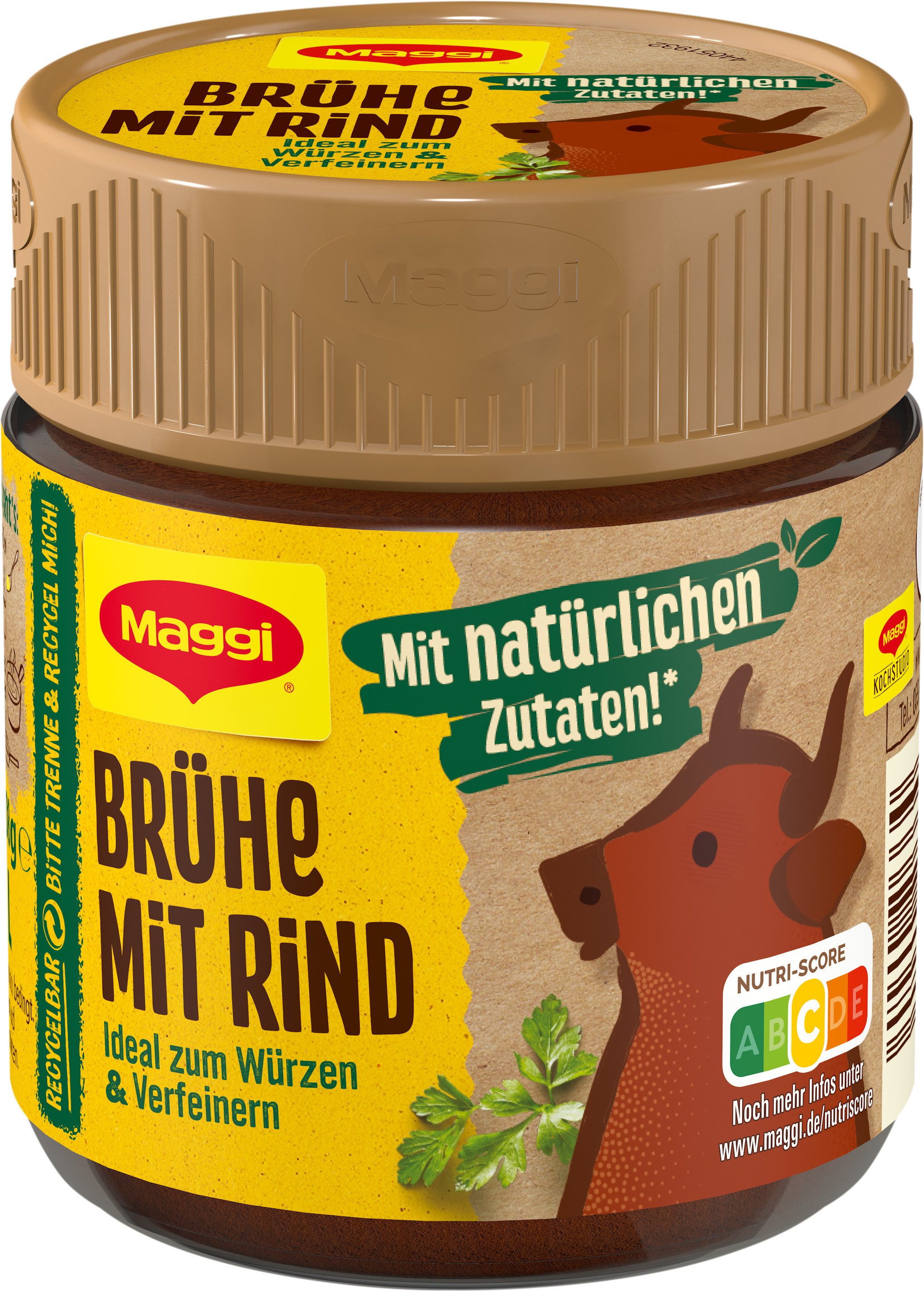 MAGGI Fertiggericht, Maggi Brühe mit Rindsgeschmack