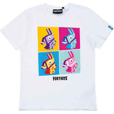 Fortnite T-Shirt »T-Shirt Kids Print Lama White 176cm«