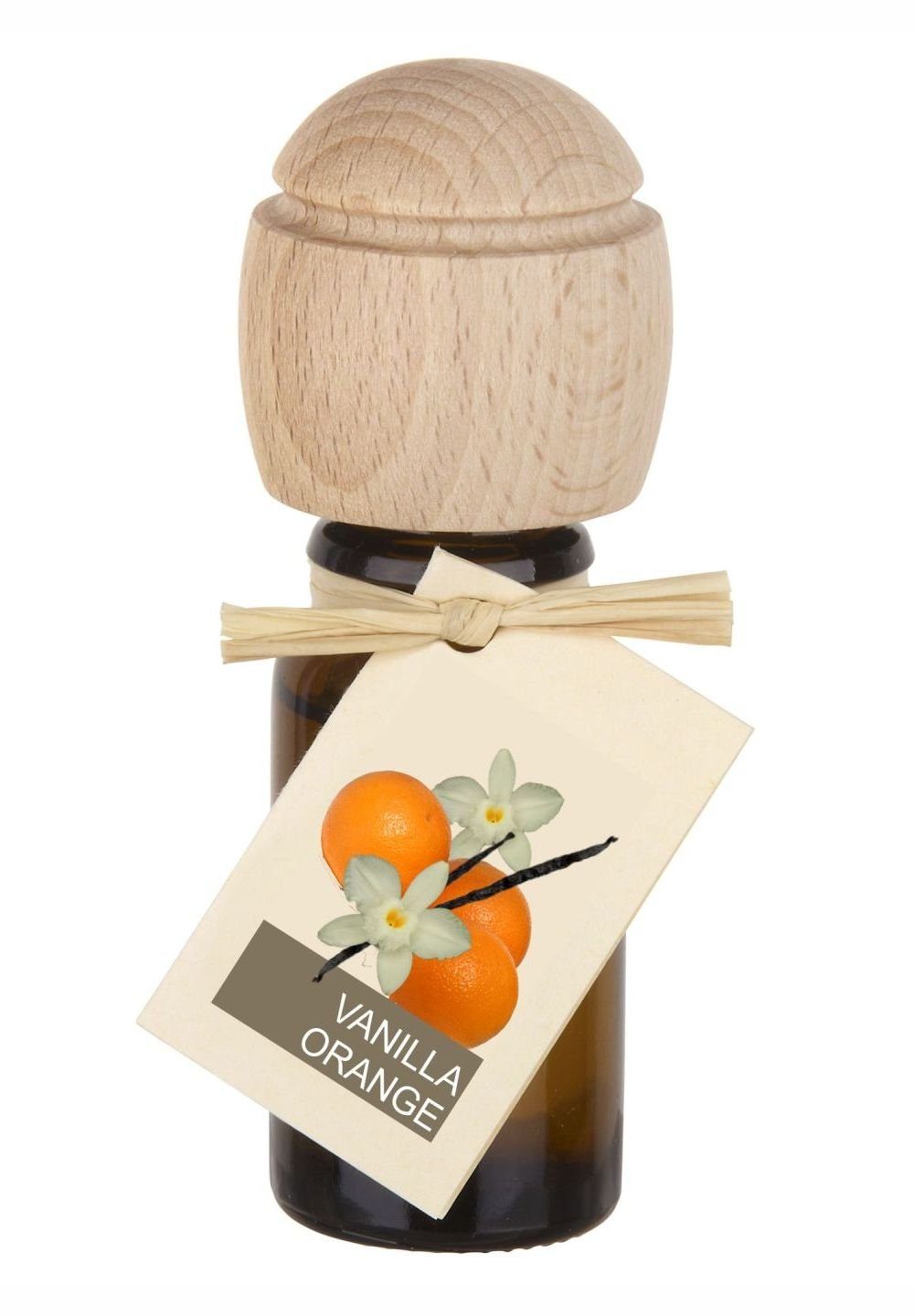 Vanilla Diffusor Raumduft Aromatherapie Piccolino Orange 10 für Duftöl Parfümöl ml Traumduft-Manufaktur Raumduft (1-St),