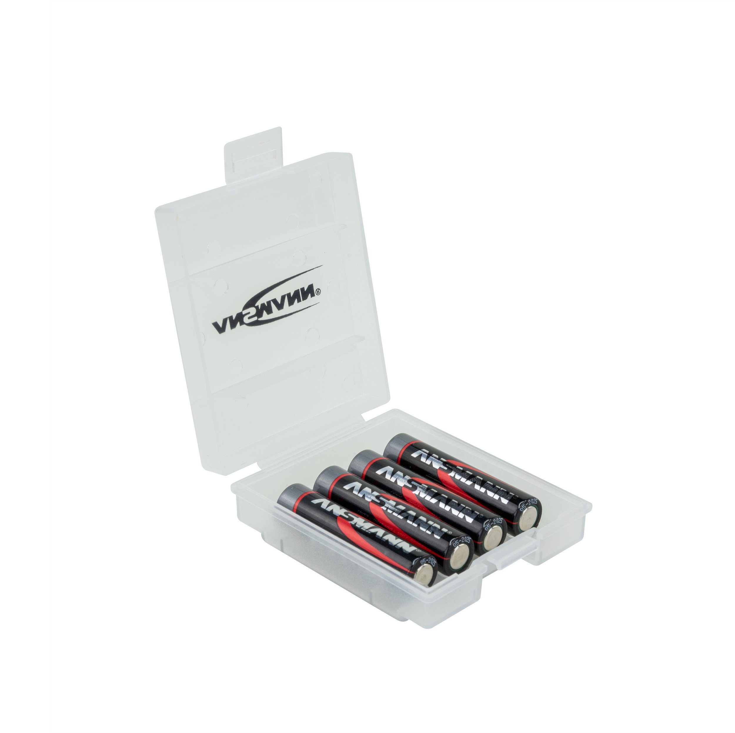 4 ANSMANN® 3x AA zu Batteriebox - AAA Batterien Akkus & & Akku Schutz Transport & bis für Akkubox für