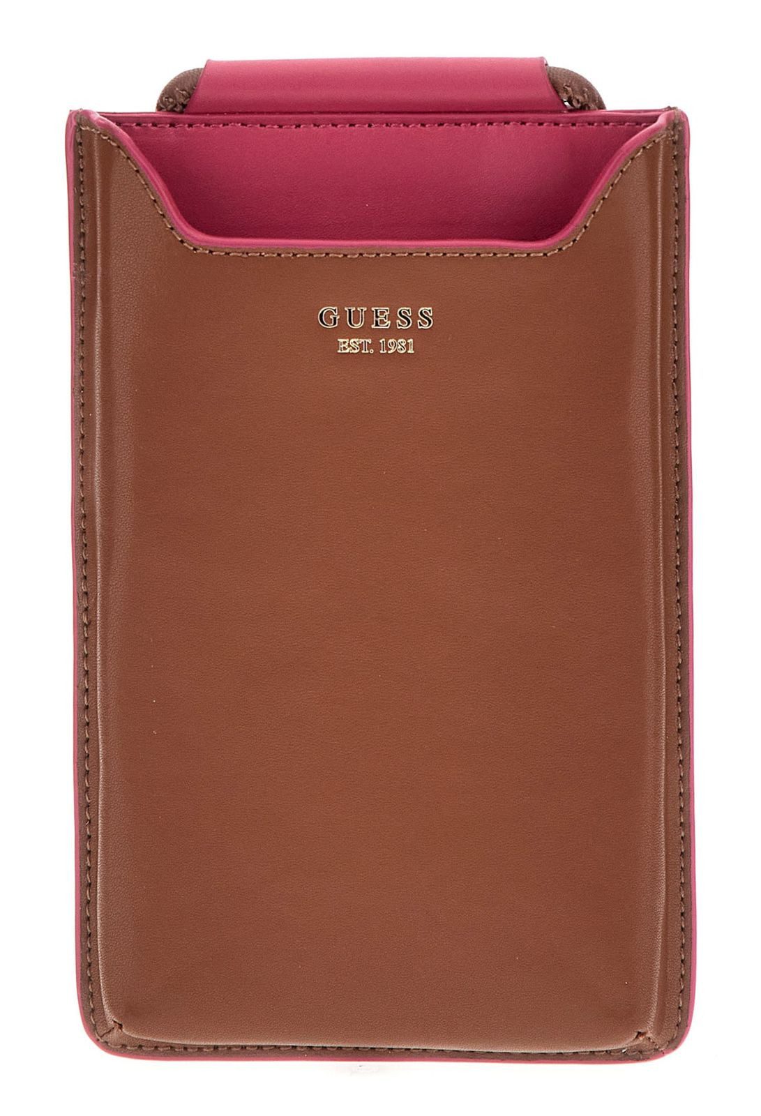 Guess Handytasche Phone Case, aus echtem Leder