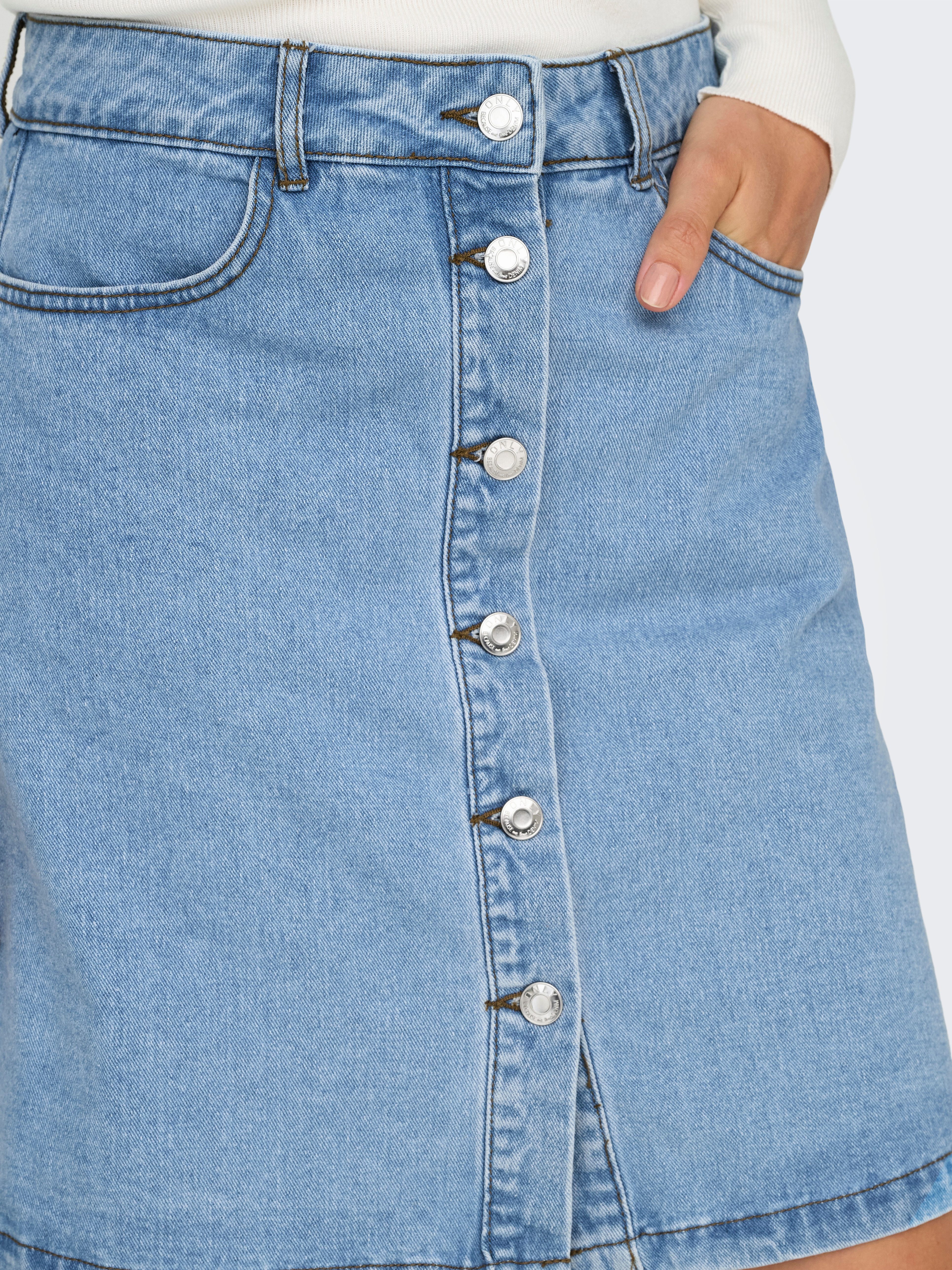ONLY Jeansrock ONLFARRAH REG BOX DNM GUA günstig online kaufen