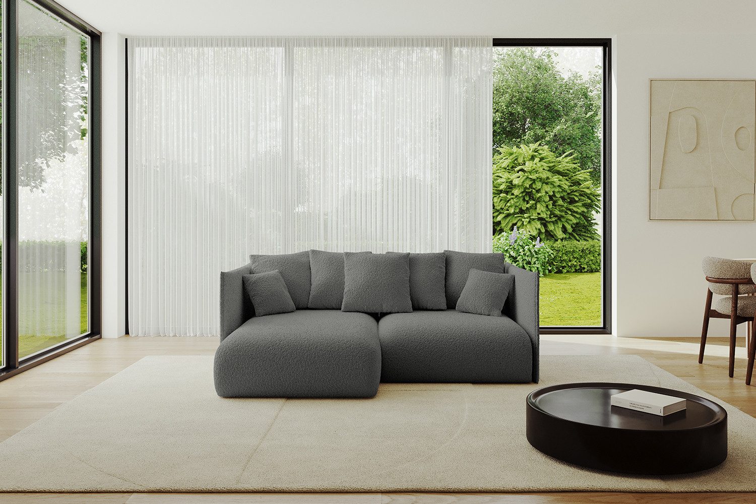 ALTDECOR Ecksofa ONESK-L, Couch mit Schlaffunktion, günstig online kaufen