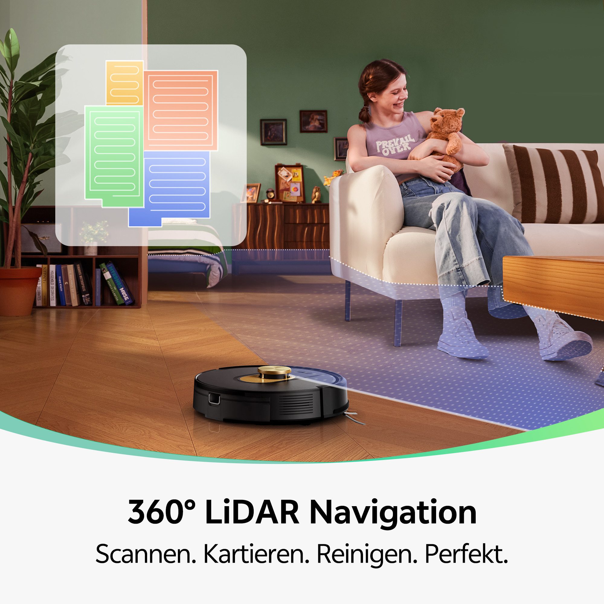Vactidy W9 Saugroboter - Bild 2
