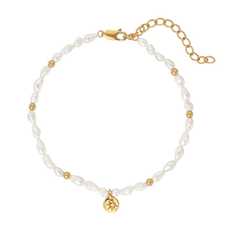 Diamond Armband Luxury pearl bracelet with diamond Jac Jossa Soul DL647