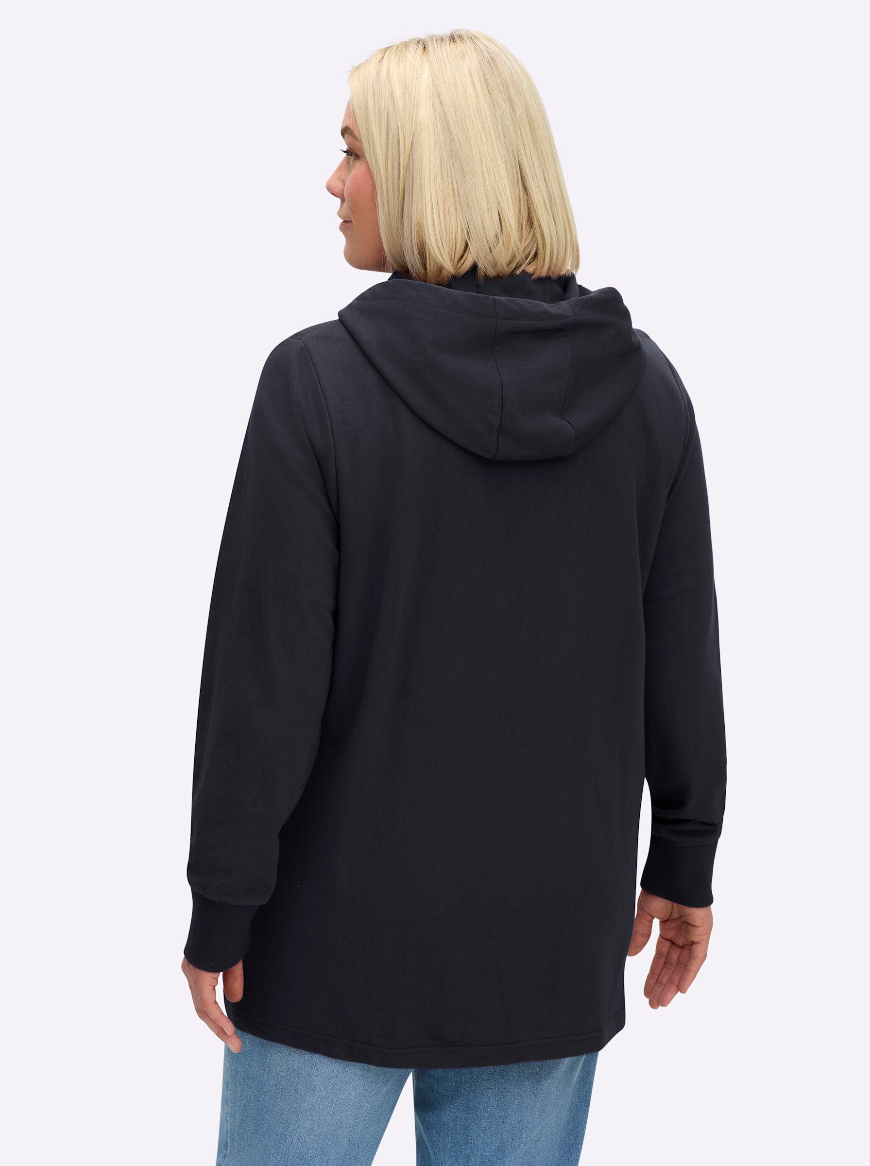 Sheego Shirtjacke Sweatjacke . günstig online kaufen