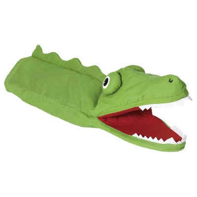 goki Handpuppe Krokodil, 30 cm, für Puppentheater