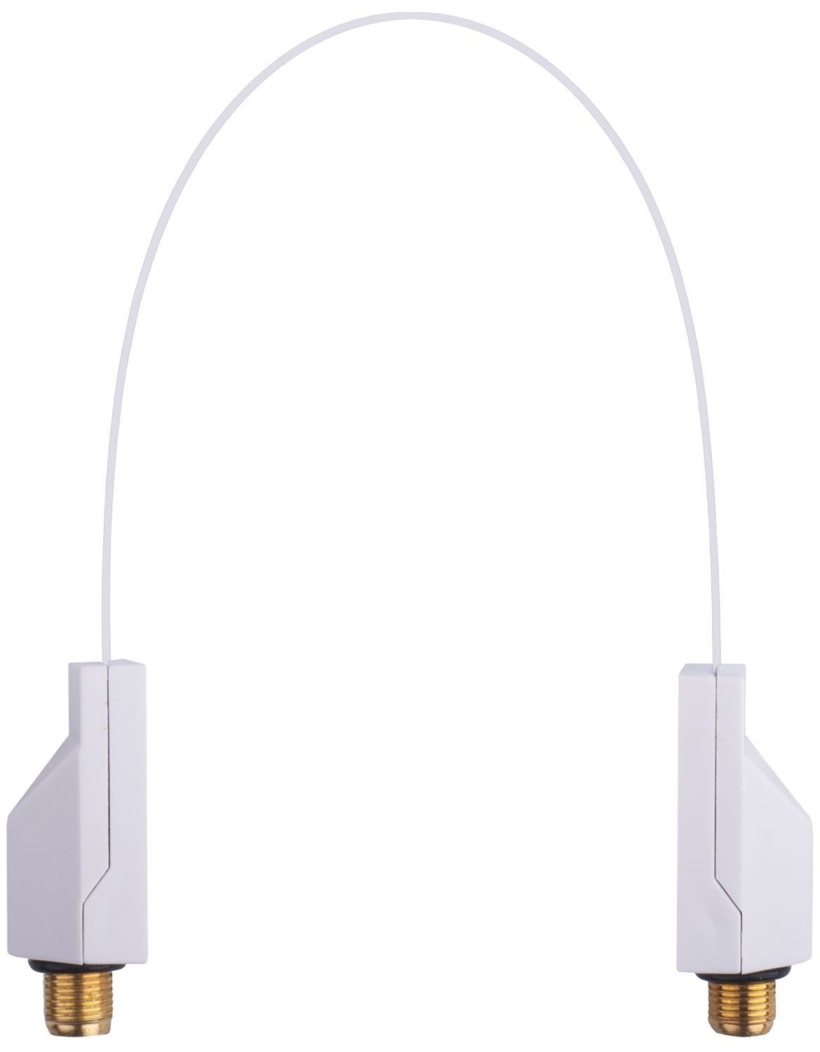 DUR-line DUR-line FD Slim Weiss - Fensterdurchführung SAT-Kabel