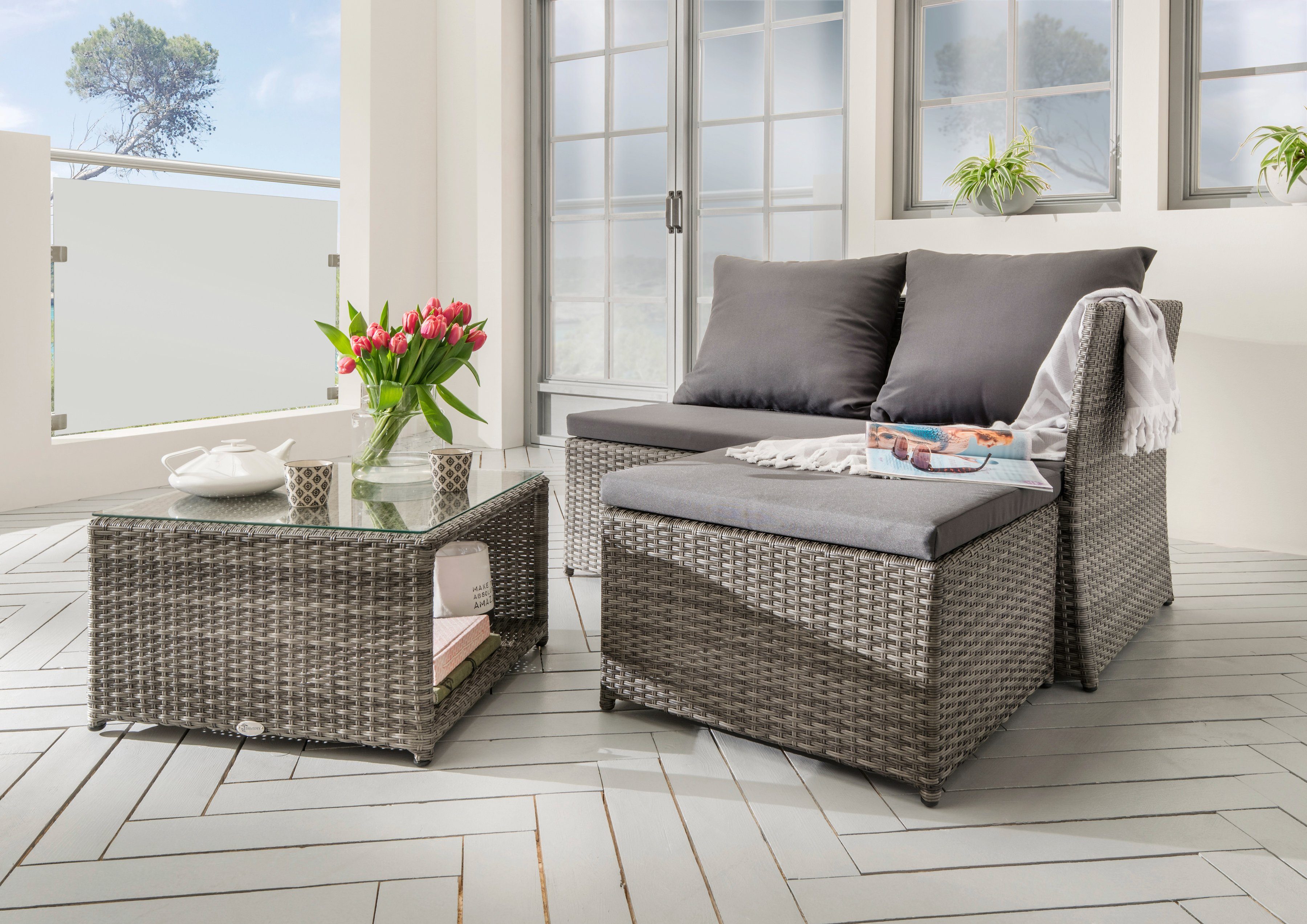 Polyrattan Lounge Set Online Kaufen Otto
