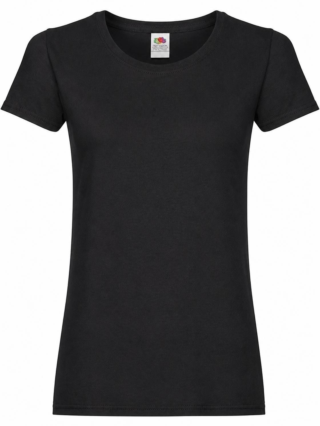 Fruit of the Loom Rundhalsshirt Damen Original T Lady-Fit /