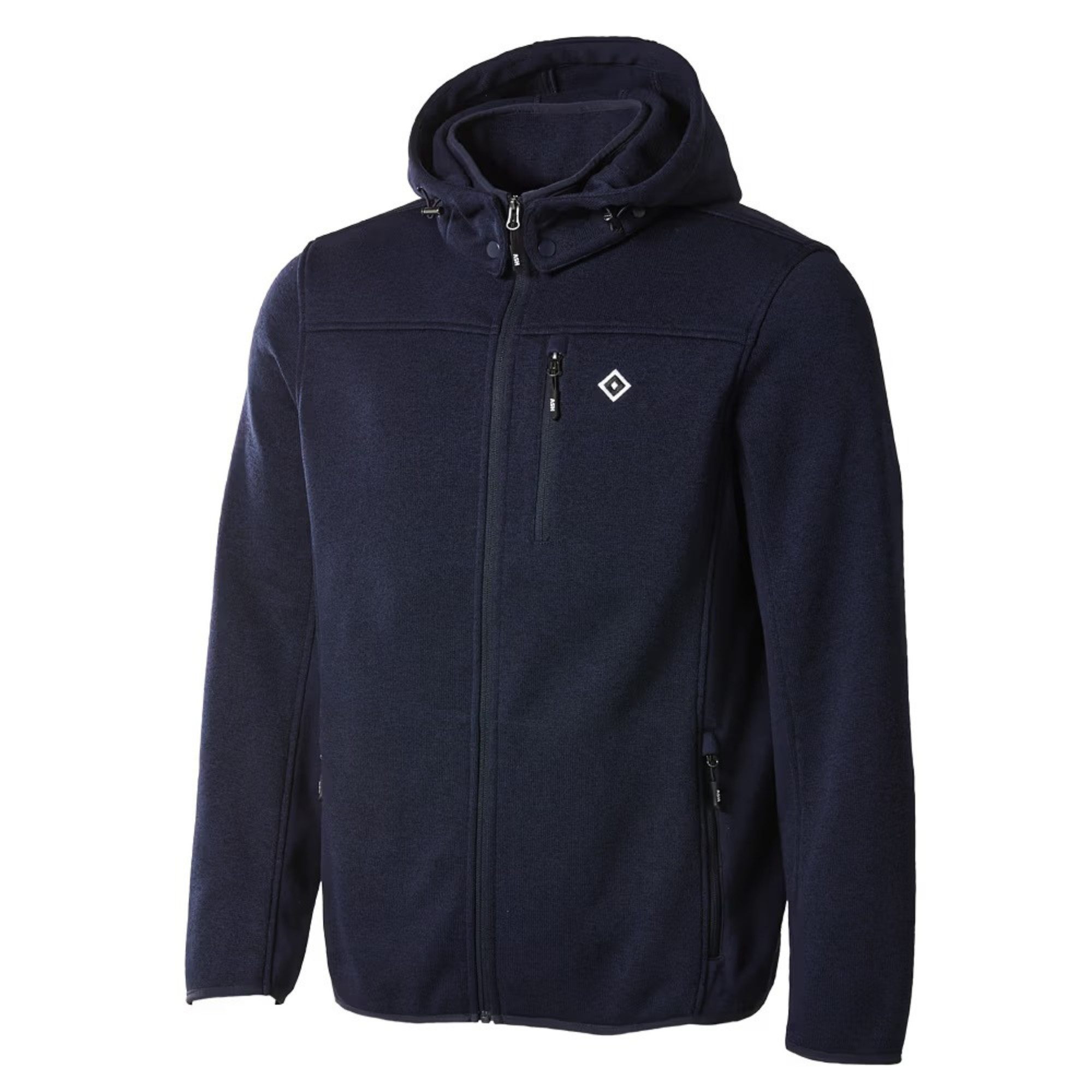 HSV Fleecejacke HSV Strickfleecejacke "Omid" - blau