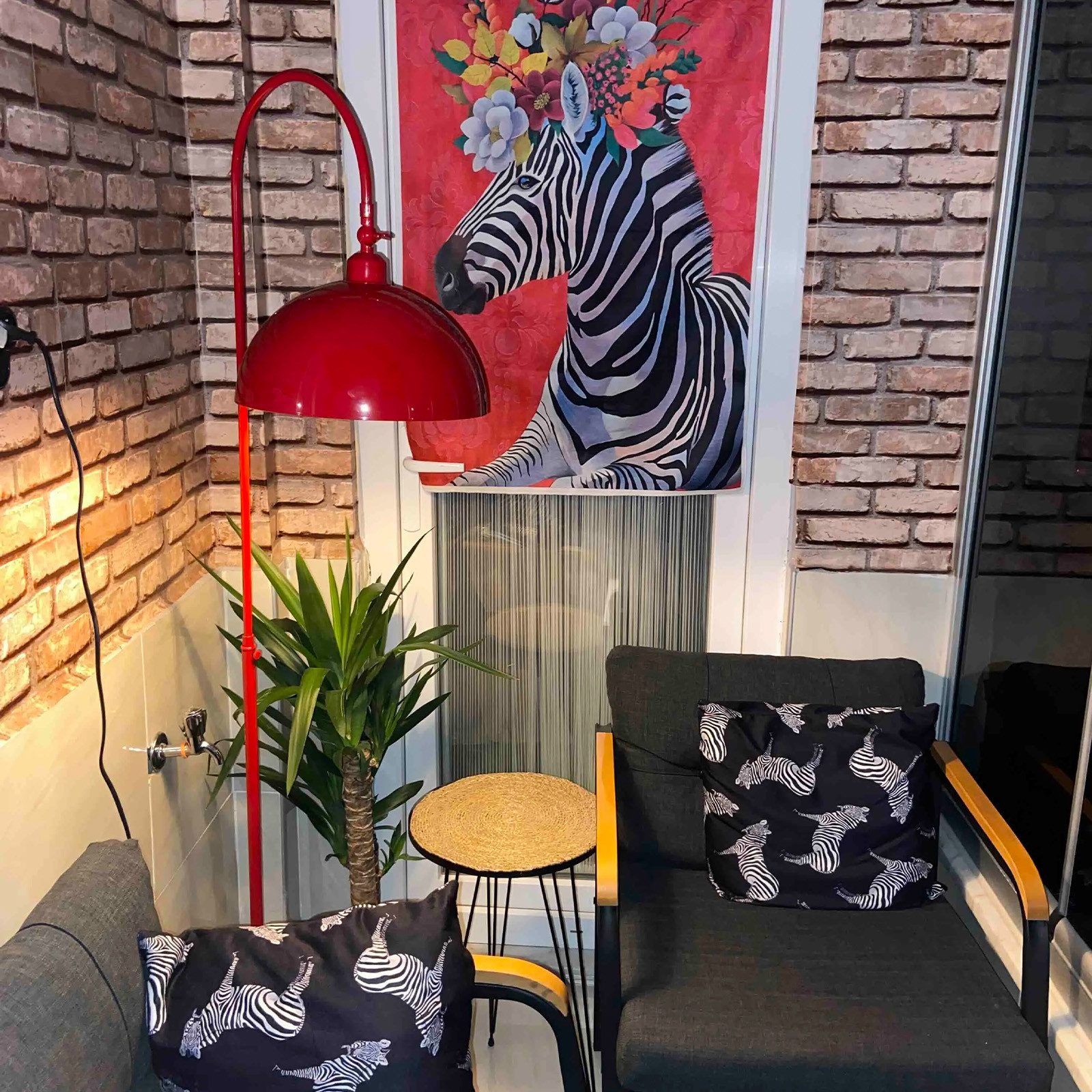 Bamyum Stehlampe Moderne Metall Stehlampe mit Dimmer, ohne Leuchtmittel, verstellbarer Lampenschirm