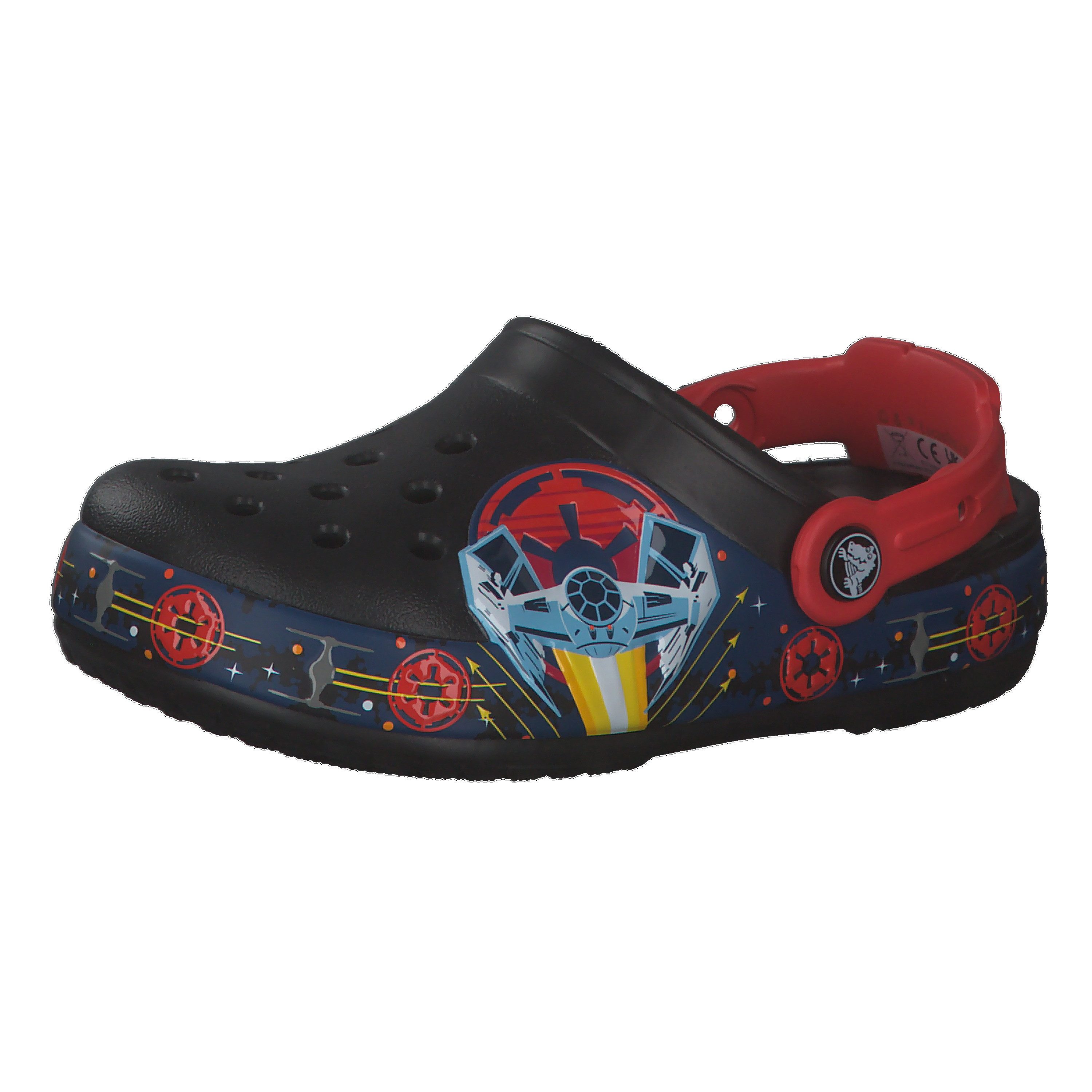 Crocs Kinder Sandale Fun Lab Lights Clog Darth Vader 207189 Sandale