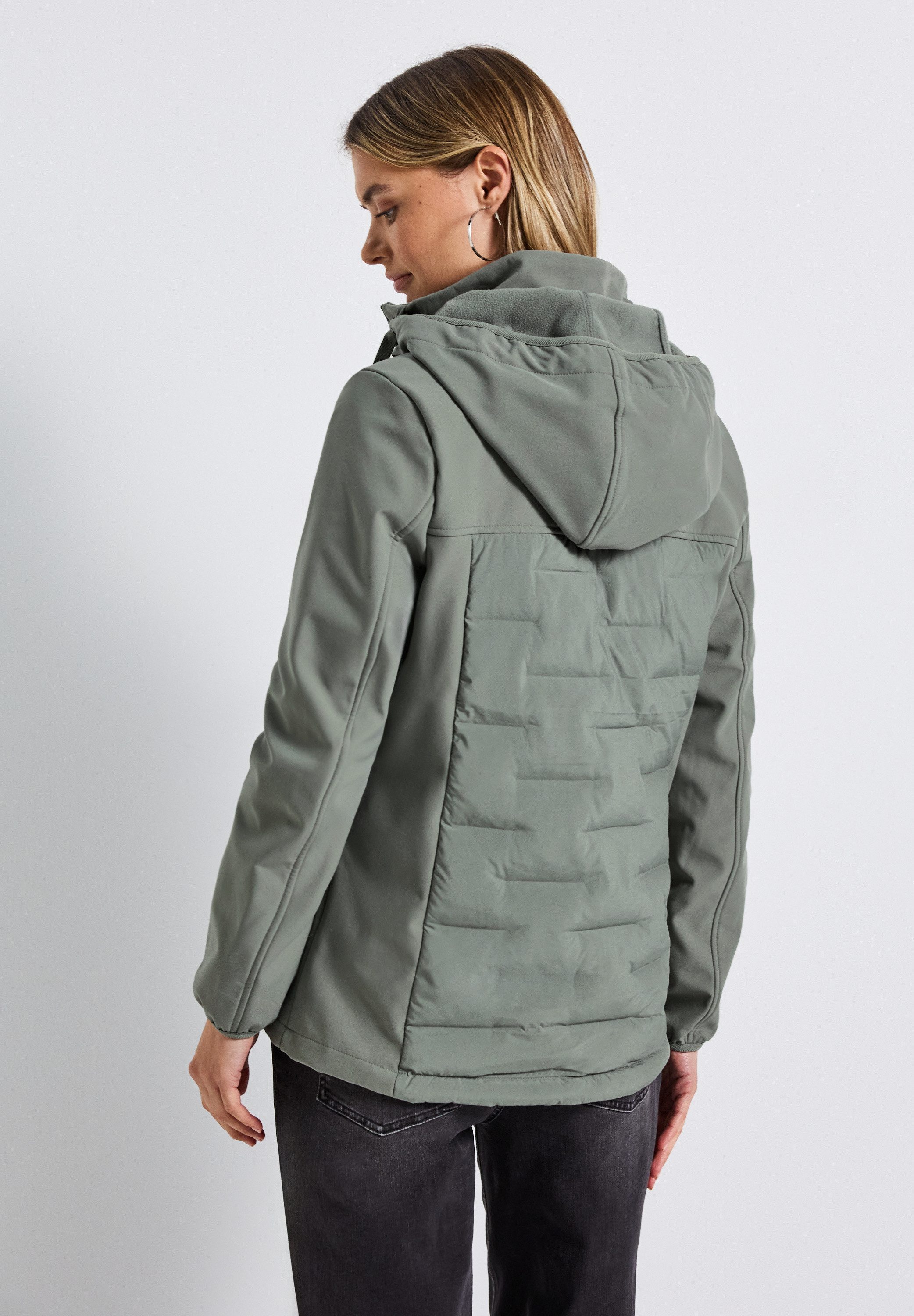 STREET ONE Softshelljacke mit Kapuze günstig online kaufen